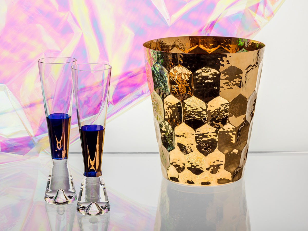 TANK CHAMPAGNE GLASSES 2P COPPER_2