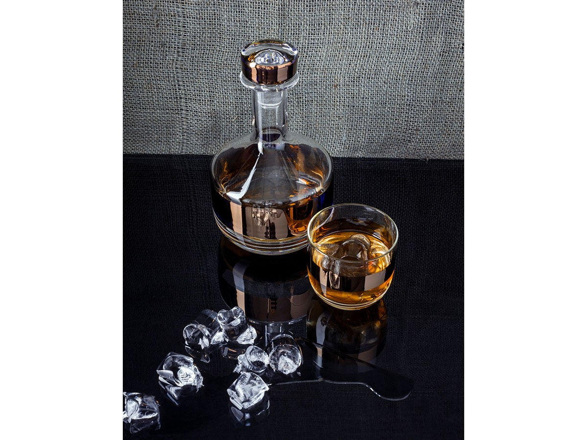 TANK WHISKY DECANTER COPPER