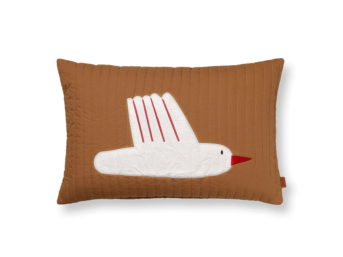 BIRD QUILTED CUSHION