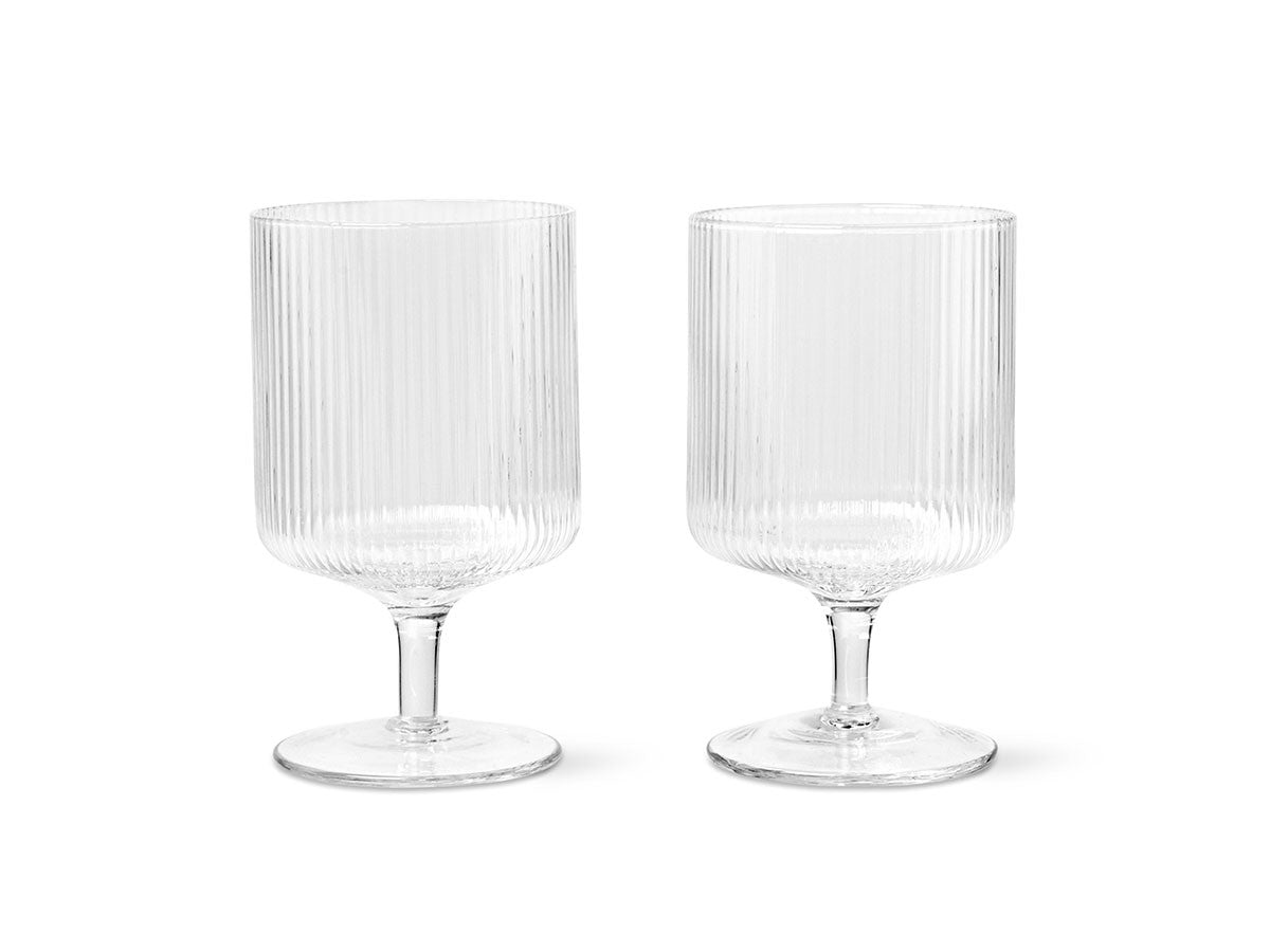 RIPPLE WINE GLASSES