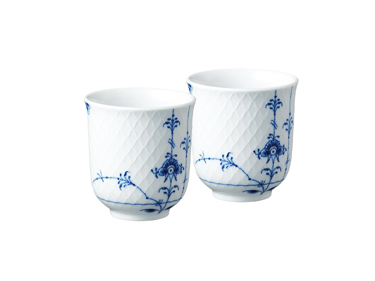 BLUE PALMETTE PAIR CUP SET_2