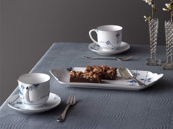 BLUE PALMETTE CUP & PLATE_2