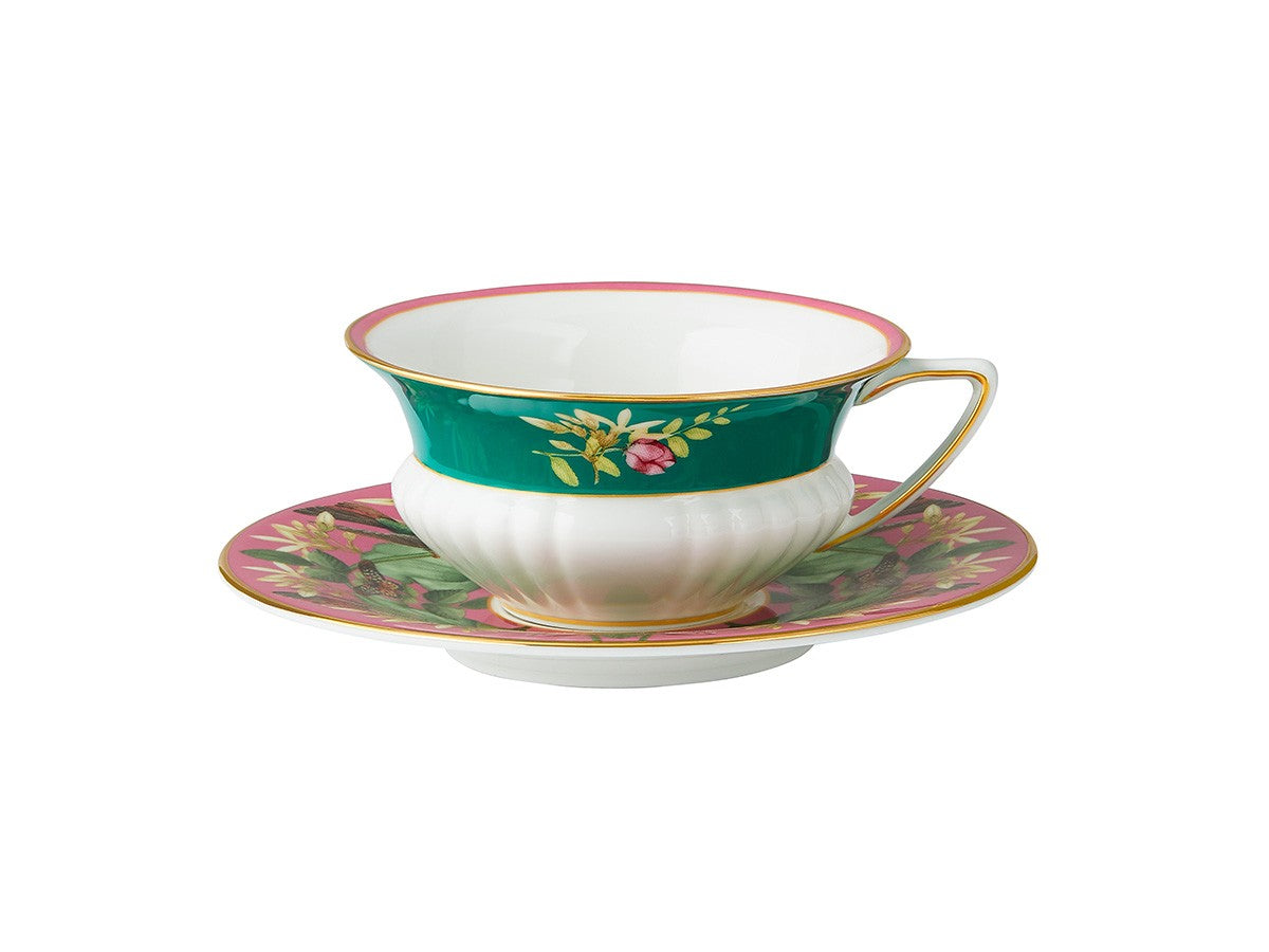 WONDERLUST PINK LOTUS TEACUP & SAUCER_8