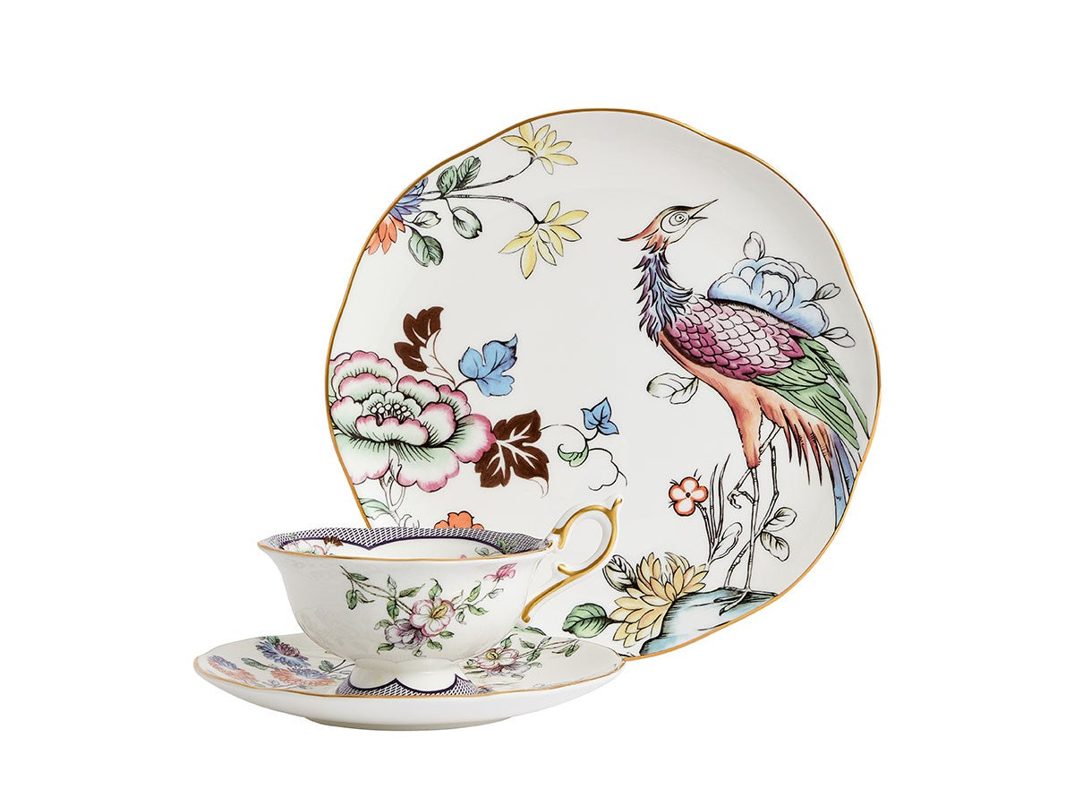 WONDERLUST FORTUNE CUP & SAUCER + PLATE SET