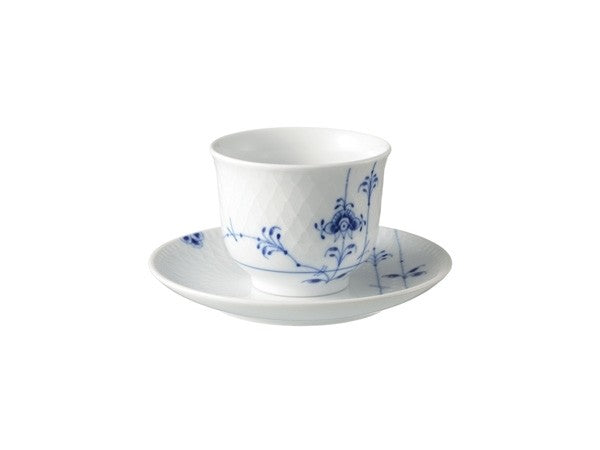 BLUE PALMETTE PAIR TEA SET_5