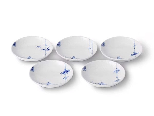 BLUE PALMETTE PLATE SET_1