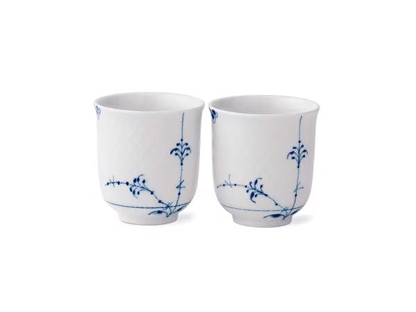 BLUE PALMETTE PAIR CUP SET_6