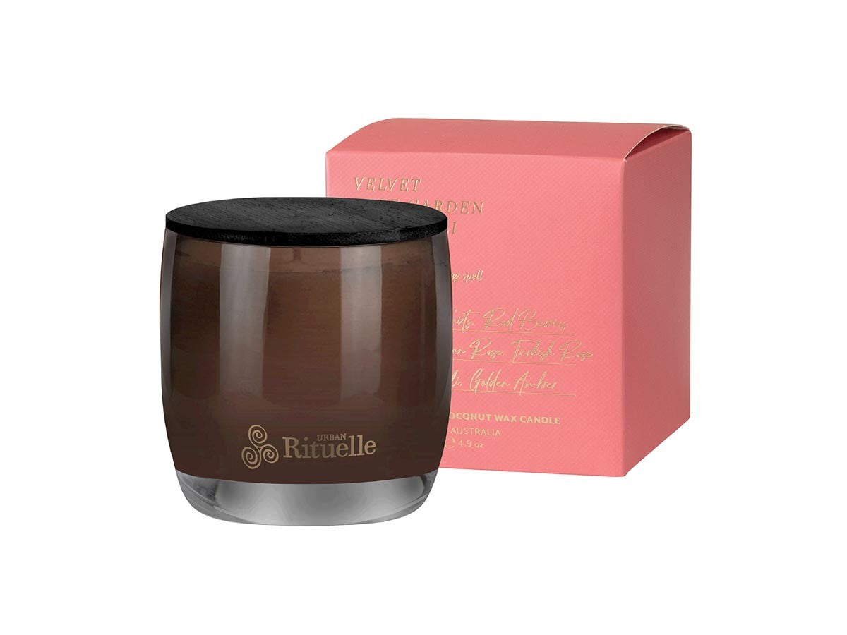 APOTHECA SOY WAX CANDLE VELVET ROSE