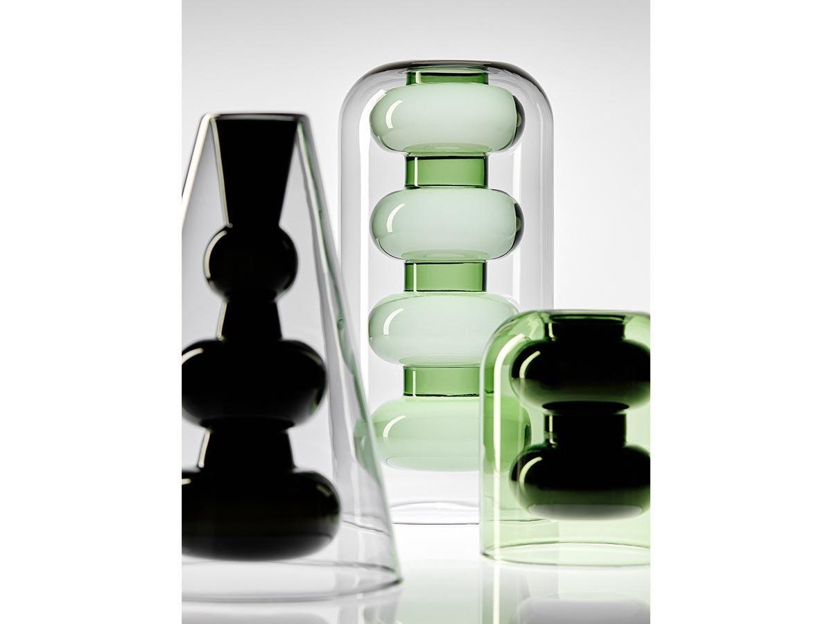 BUMP VASE TALL GREEN_17