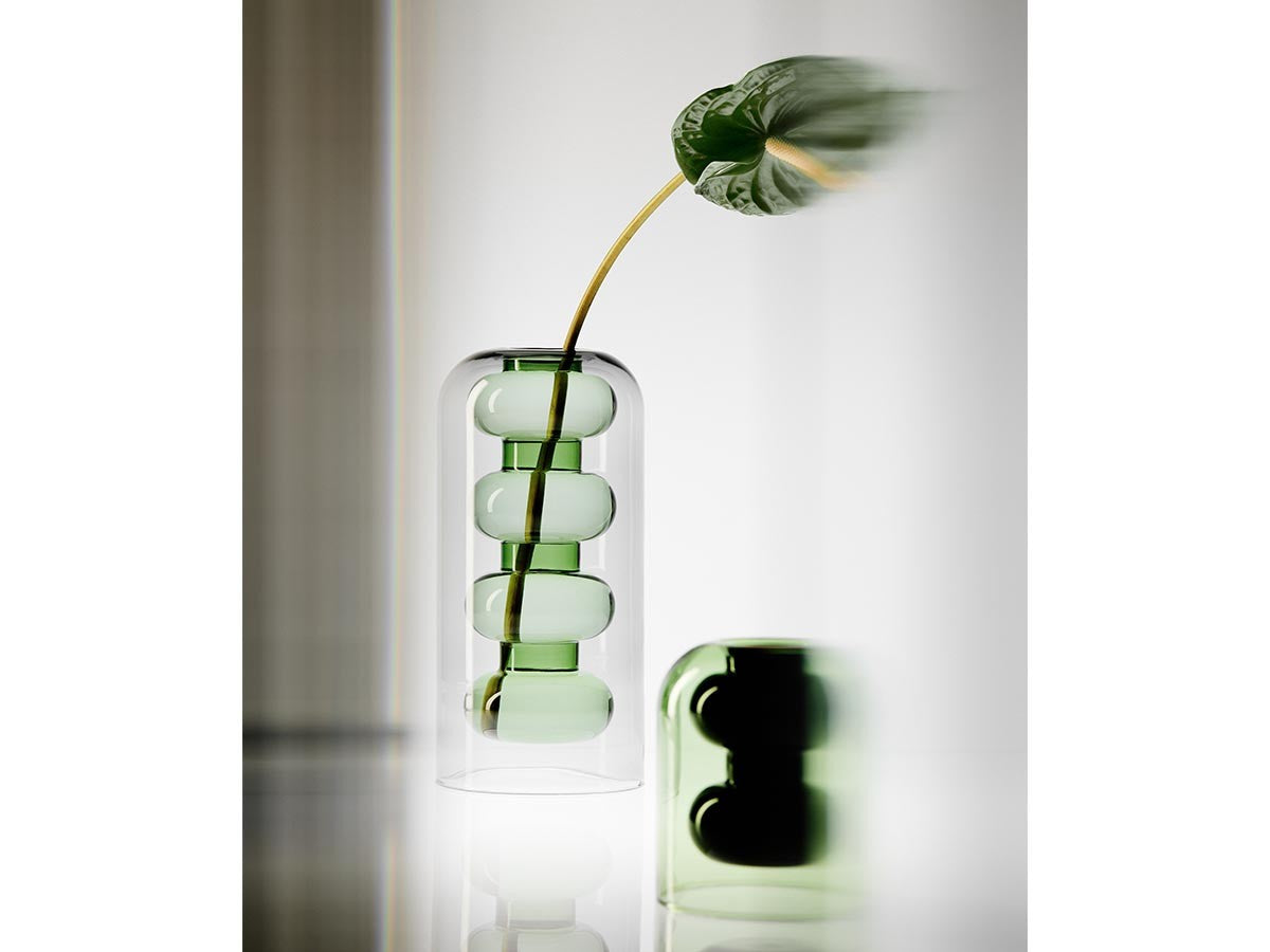 BUMP VASE TALL GREEN_10