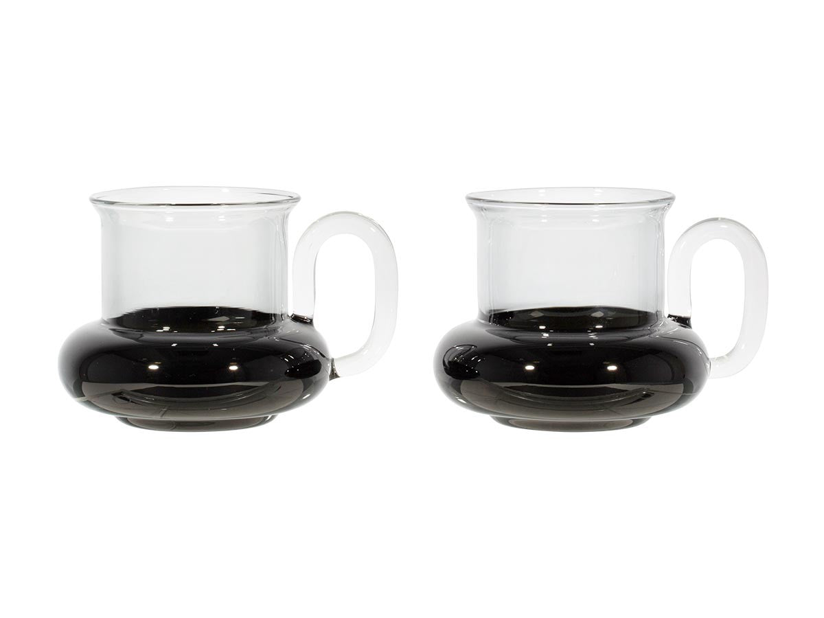 BUMP TEA CUP 2P BLACK